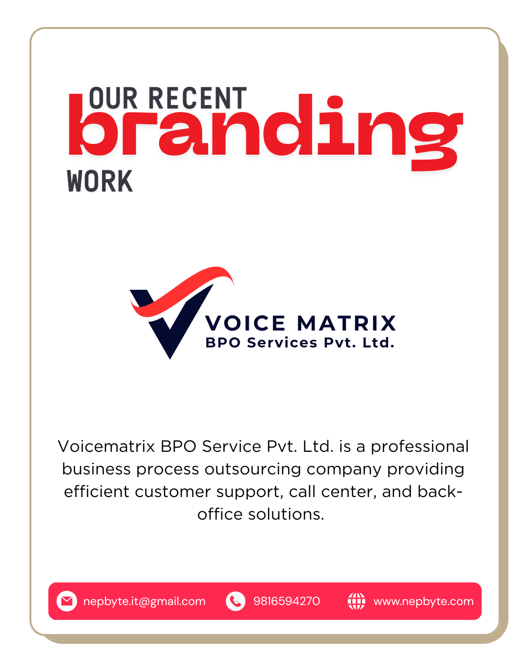 Voicematrix (Brand Identity Design)
